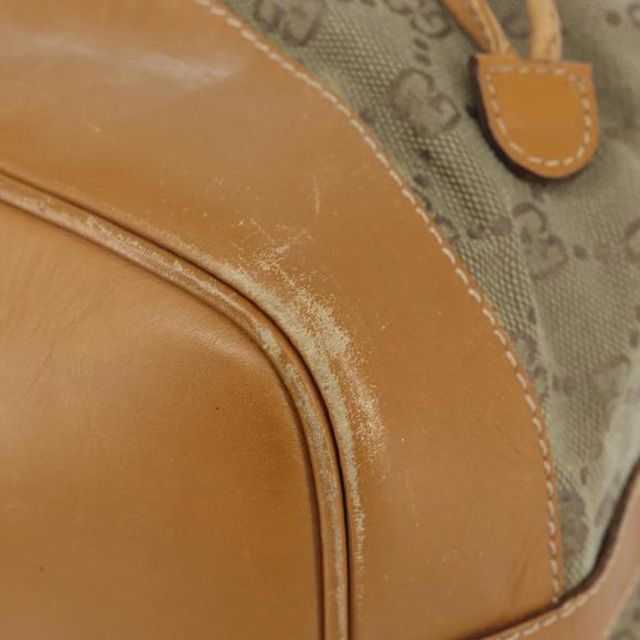 GUCCI GG Canvas Shoulder Bag Beige Gold 001 854 1627 Auth ep10612 - Picture 9 of 16